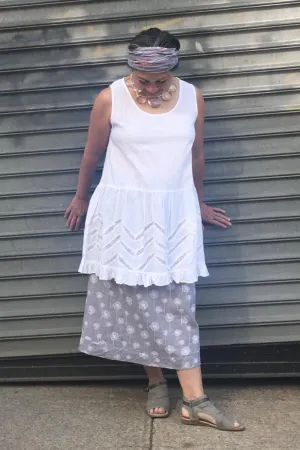 Dandelion Print Skirt