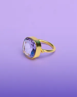 Darby Ring in Amethyst Lavender