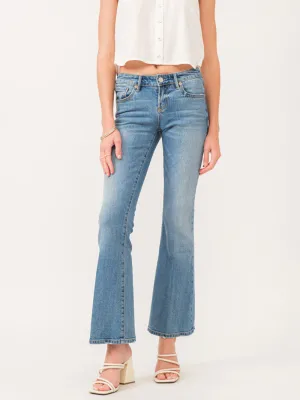 Dear John Rosie Low Rise Kick Crop Denim - Collister