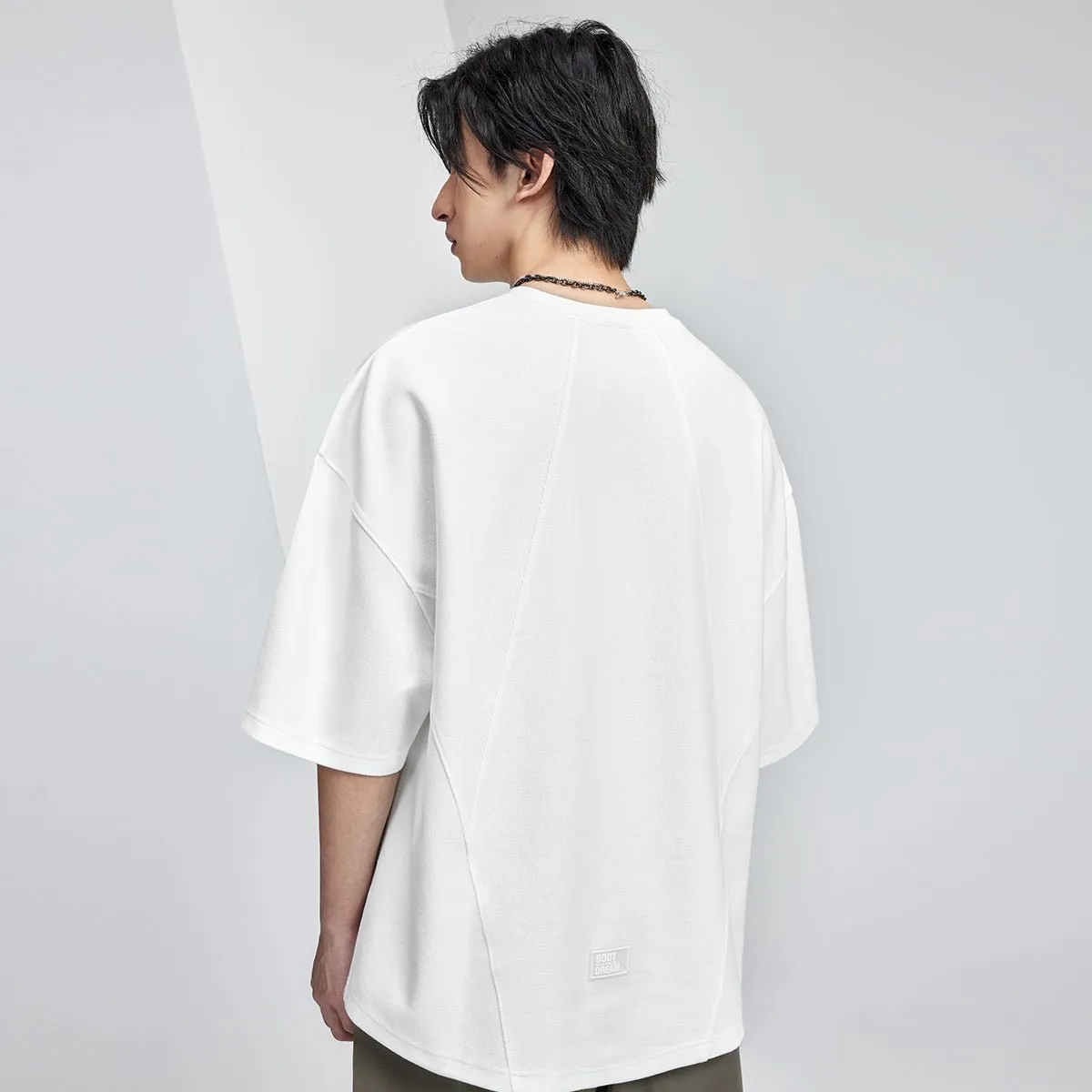 Delta Relaxed Fit Easy Breath White Tee
