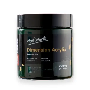 Dimension Acrylic Premium 250ml (8.5 US fl.oz) - Hookers Green Deep