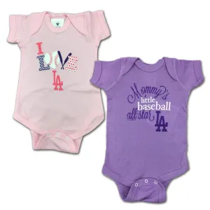 Dodgers Mommy's Little Baseball Allstar 2-Pack