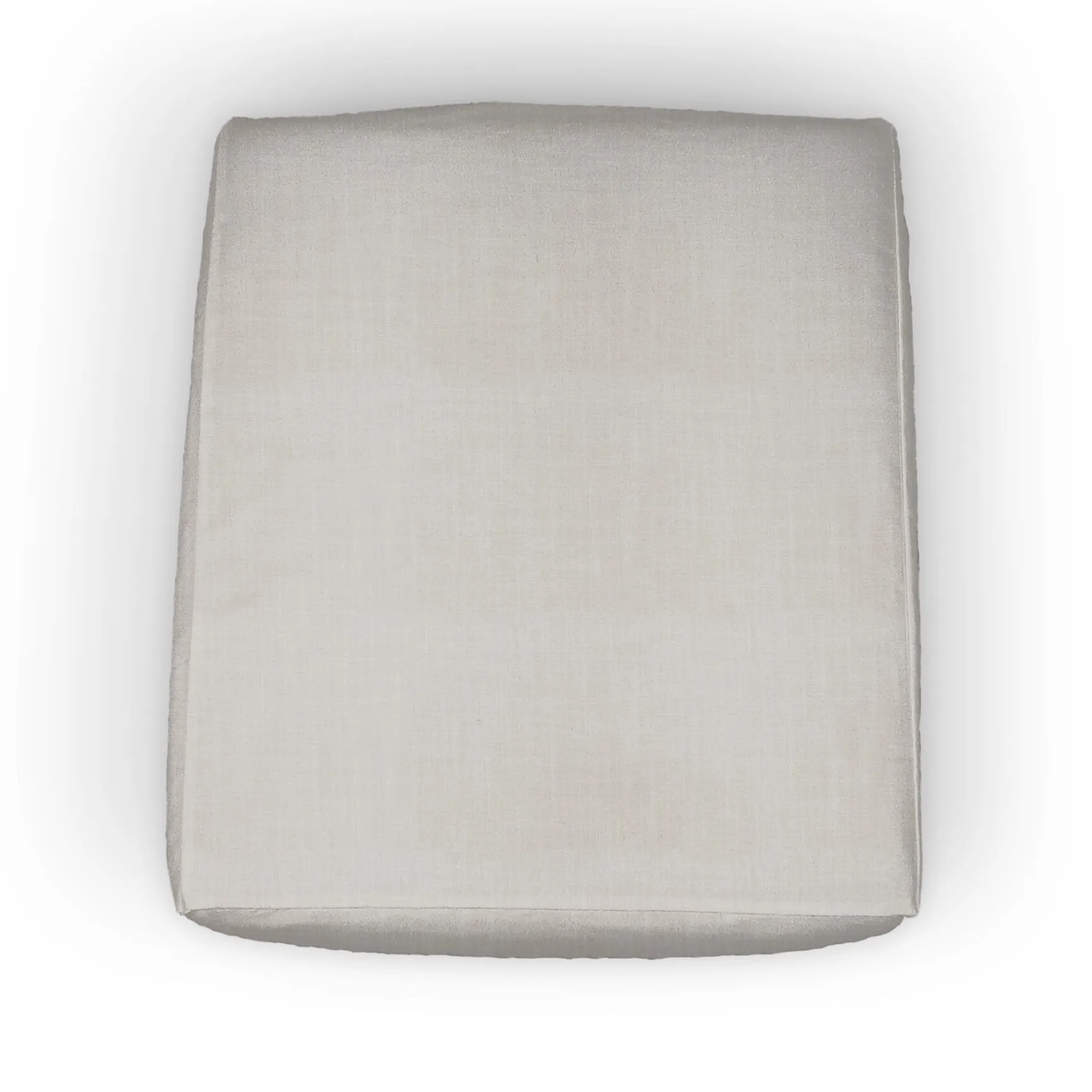 Dyed Solid Cotton Slub Custom Elastic Fitted Cushion Cover, Protective Couch Cushion Cover, Replacement Cushion Cover