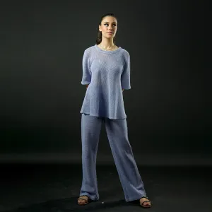 Effortless Co-ord Set - Aster Blue