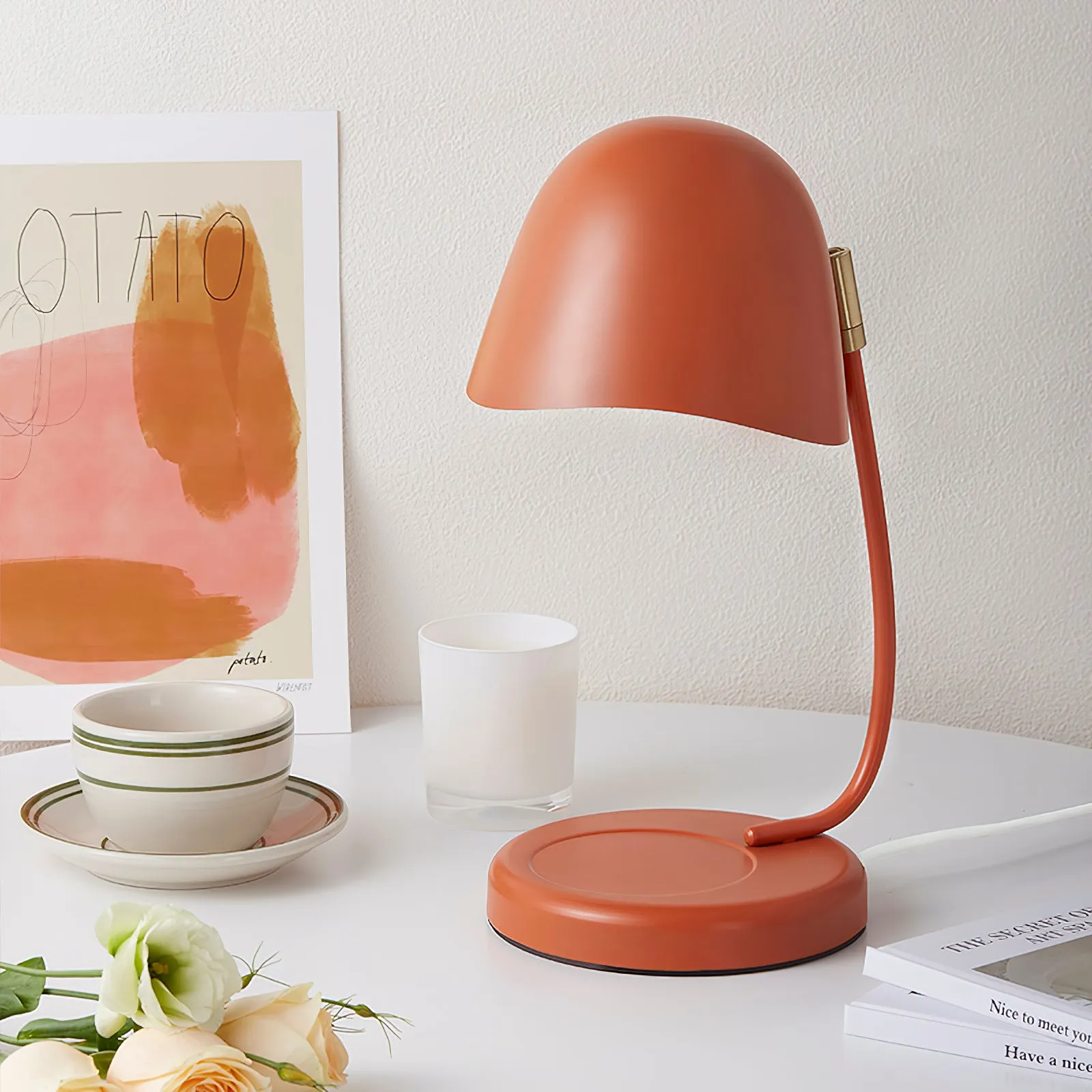 Eggshell Candle Warmer Lamp