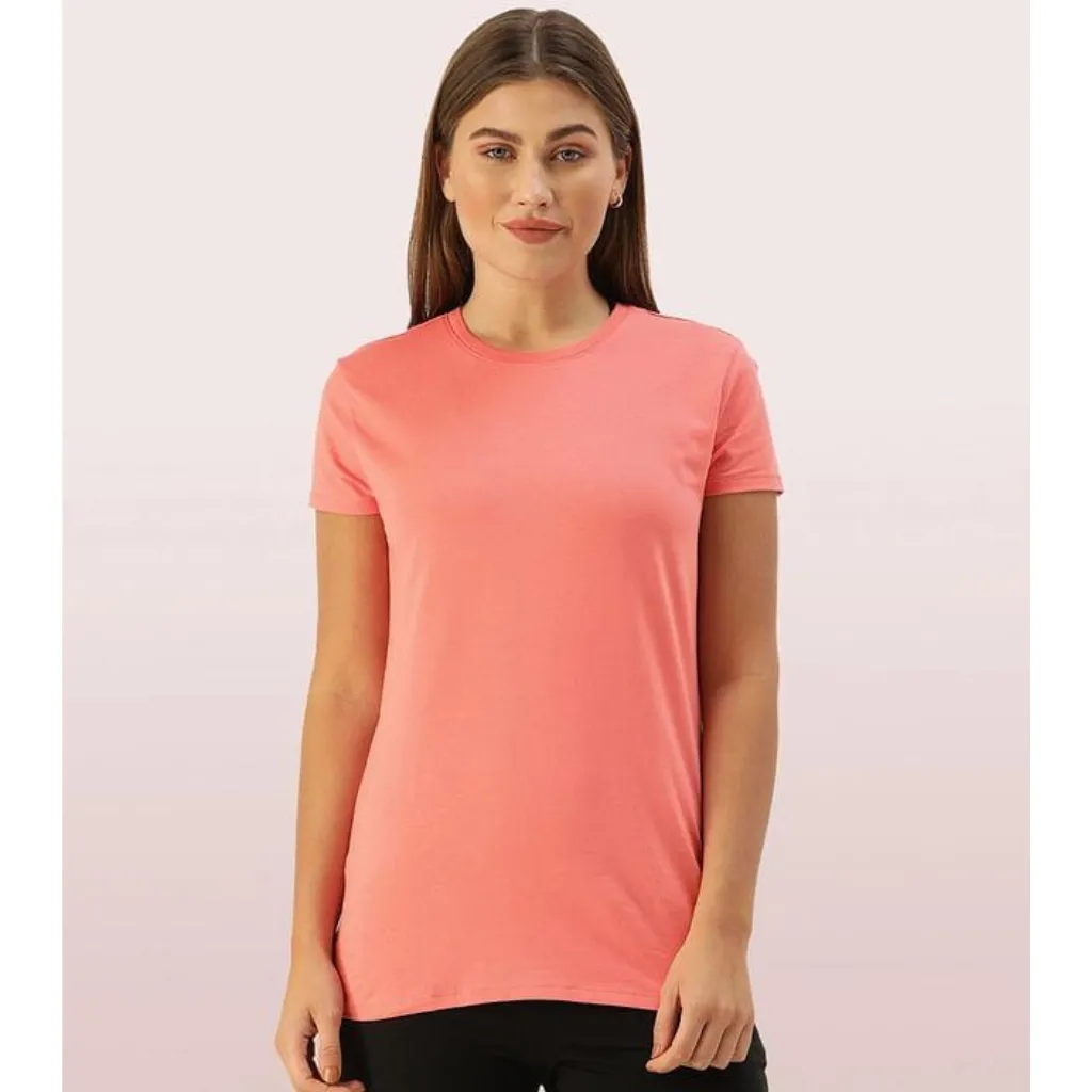 ENAMOR-E047 BASIC CREW TEE â€“ GRAPHIC PRINT | SHORT SLEEVE CREW NECK STRETCH COTTON TEE