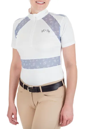 Equine Couture Ladies Nicolette Equicool Short Sleeve Show Shirt