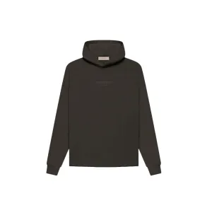 Fear Of God Essentials relaxed logo popover hoody- off black