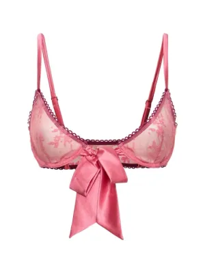 Fleur Du Mal   Untie Me lace triangle bra 