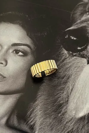 FREYA GOLD RING / THICK