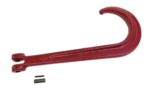 G80 15" Clevis J Hook | RED