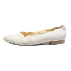 Gabor Ballerinas Suede Grey Colour For Women