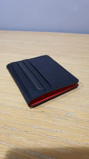 GentWith Charlotte Black Leather Card Holder - GENT WITH