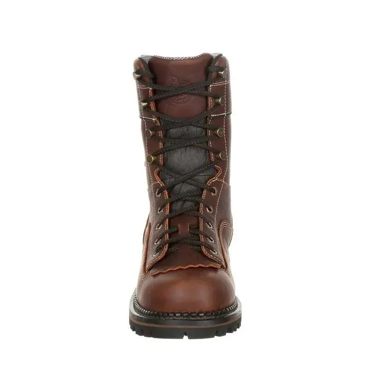 Georgia Boot AMP LT Logger Composite Toe Low Heel  Waterproof Work Boot GB00238
