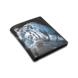 Ghostly Tiger Leather Wallet