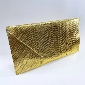 Gold Evening Clutch Bag