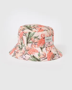 Goldie   Ace - GOLDIE COTTON BUCKET HAT - FLAMINGO PINK