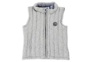 Grey Baby Quilted Vest