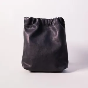 Harpers Emporium Gathered Bag in Navy