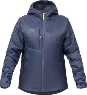 Heat Experience Women&#x27;s HeatX Heated Hybrid Jacket Navy Blue | Buy Heat Experience Women&#x27;s HeatX Heated Hybrid Jacket Navy Blue here | Outnorth
