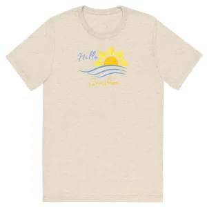 Hello Sunshine - Short sleeve t-shirt, comfy, soft, fitted look