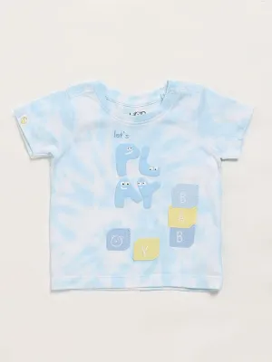 HOP Baby Blue Tie-Dye T-Shirt