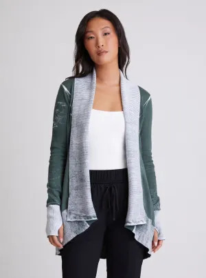 Huntress Drape Front Cardigan - FINAL SALE