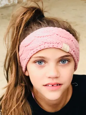 HW-20-KIDS HEADWRAP INDI PINK