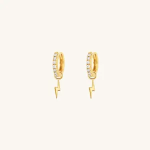 Ignite Crystal Hoops