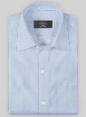 Italian Lombardo Angel Blue Stripes Shirt
