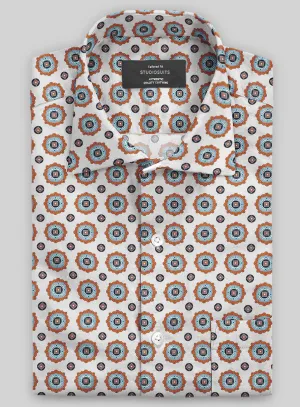 Italian Rosetta Summer Linen Shirt