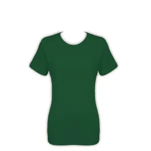 J. Peterman Women's Modern Fit Short Sleeve Tee in Green