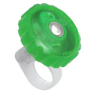 Jellibell Green Translucent Mirrorcycle Bells Horn s