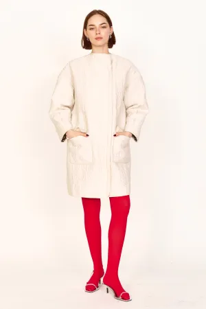 Juneau Jacket in Snow Parquet