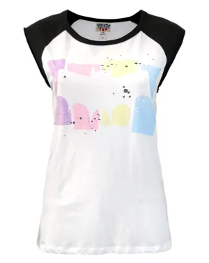 Junk Food Batman Pastels Women's Vest