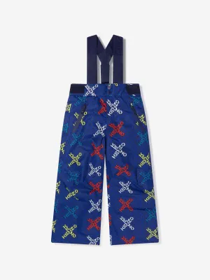 KENZO Boys Cross Logo Ski Pants