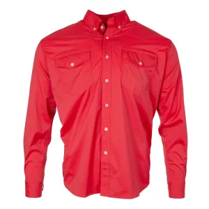 Kevin's Men's Long Sleeve Stretch Performance Western Shirt