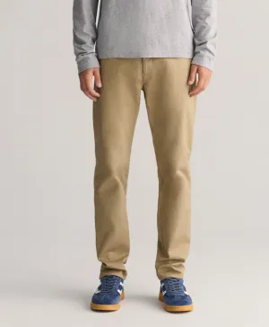 Khaki Stretch Chino Pants