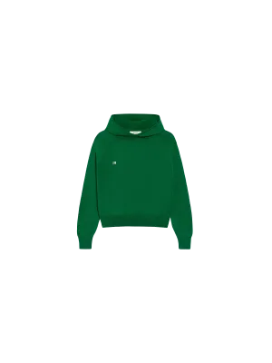 Kids Merino Wool Hoodie—seaweed green