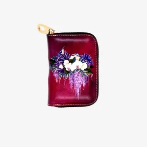 Kingfisher & Orchid Card Holder