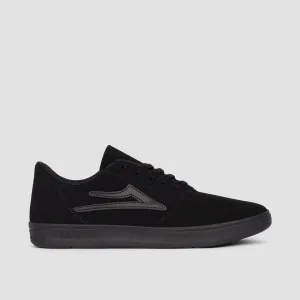 Lakai Brighton Shoes - Black/Black Nubuck
