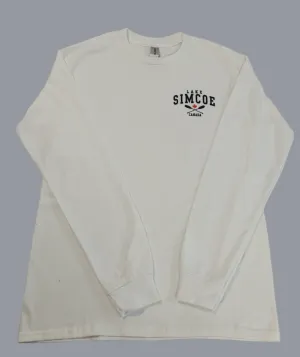 Lake Simcoe Long Sleeve Shirt in White