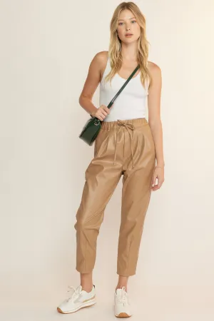 Leather in the City Pants