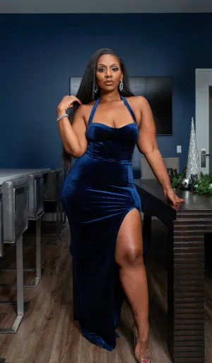 Lets Celebrate | Formal Halter dress by