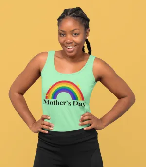 Lgbtq Pride Flag Mother's Day Ideal Racerback Tank - Mother's Day
