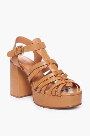 Light Brown Sierra Sandals