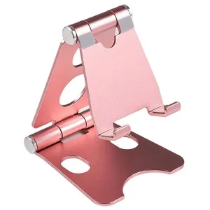 Lightweight Metal Adjustable Phone Holder - Rose Gold