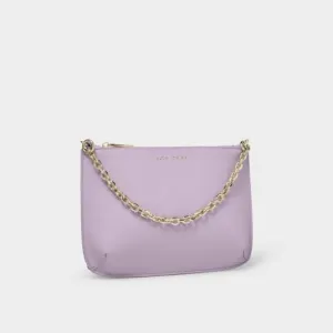 Lilac Astrid Chain Clutch KLB2568