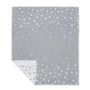 Little Linen Cotton Knit Blanket - Milkyway