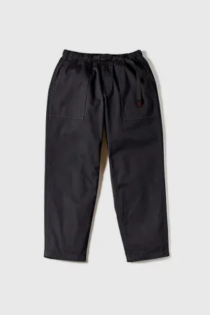 Loose Tapered Pants - Black